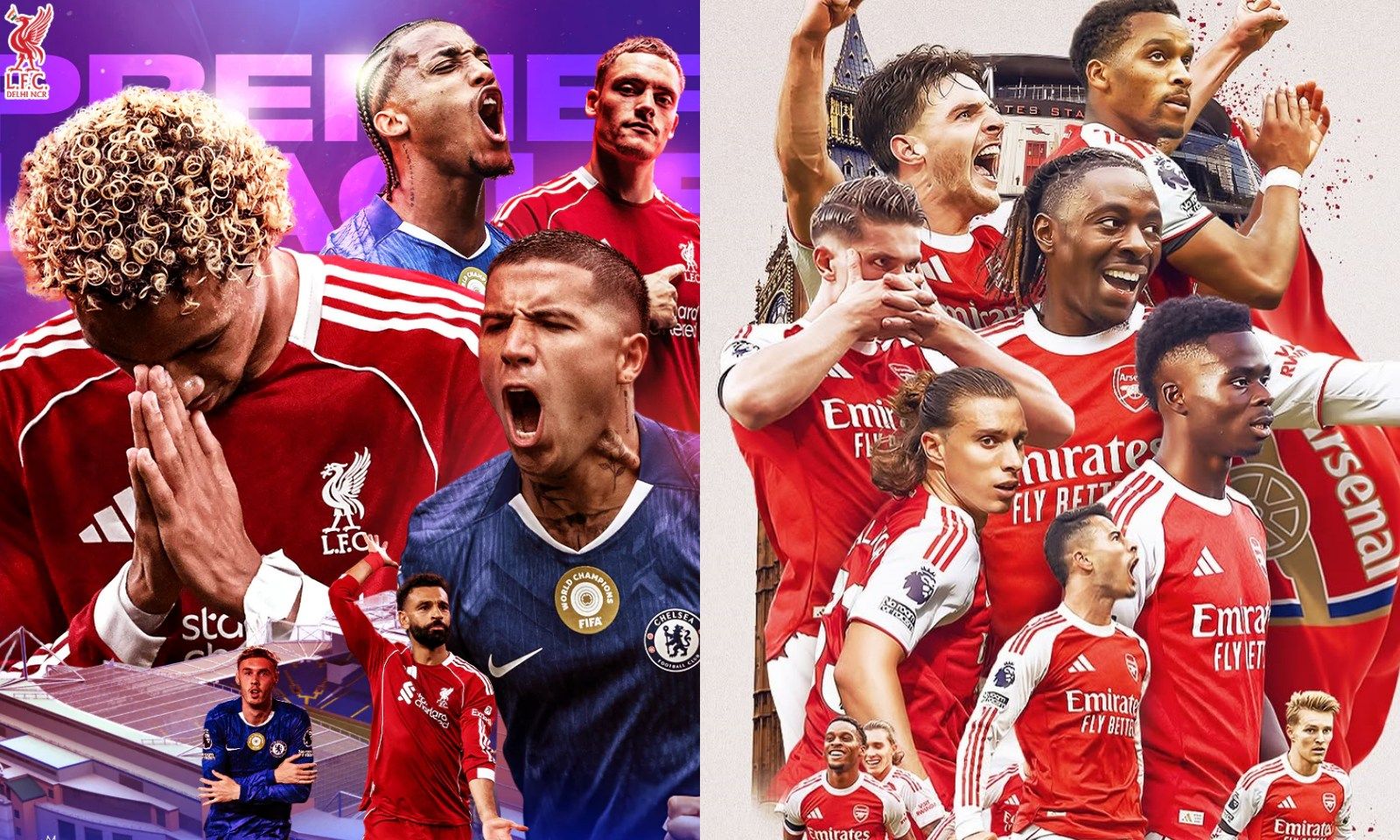 Lịch thi đấu Ngoại hạng Anh vòng 7: Chelsea vs Liverpool | Arsenal vs West Ham