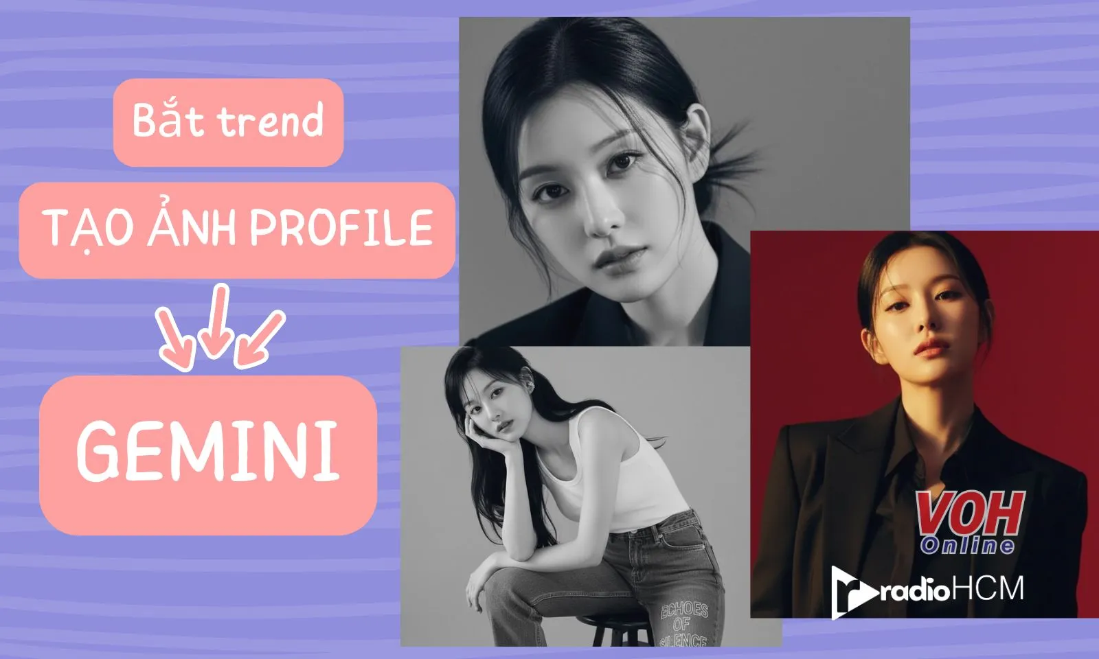 Bắt trend tạo ảnh profile trên Gemini cùng bộ câu lệnh chi tiết