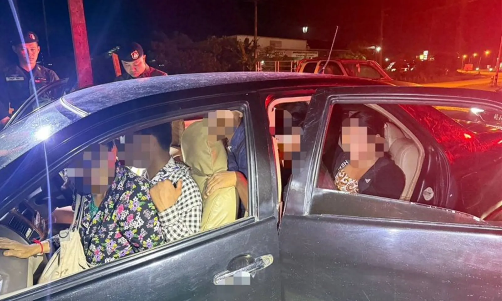 Thái Lan bắt giữ nữ tài xế Malaysia vận chuyển 9 người di cư trái phép