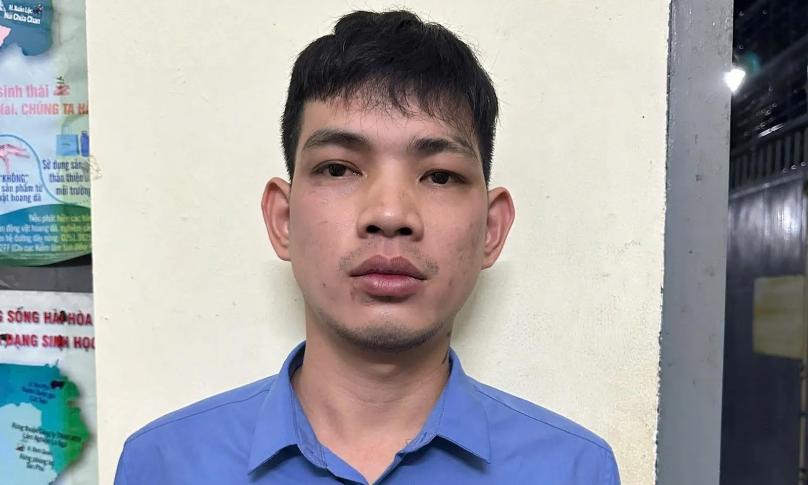 Cầm ly bia táng vào đầu người khác vì nghĩ ‘bị nhìn đểu’, một người đàn ông bị bắt