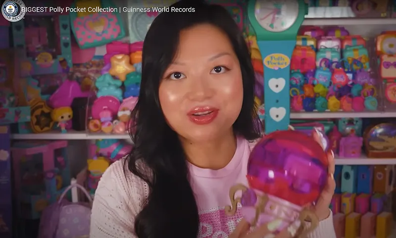 Cô Kerchie với bộ sưu tập 534 món đồ chơi Polly Pocket