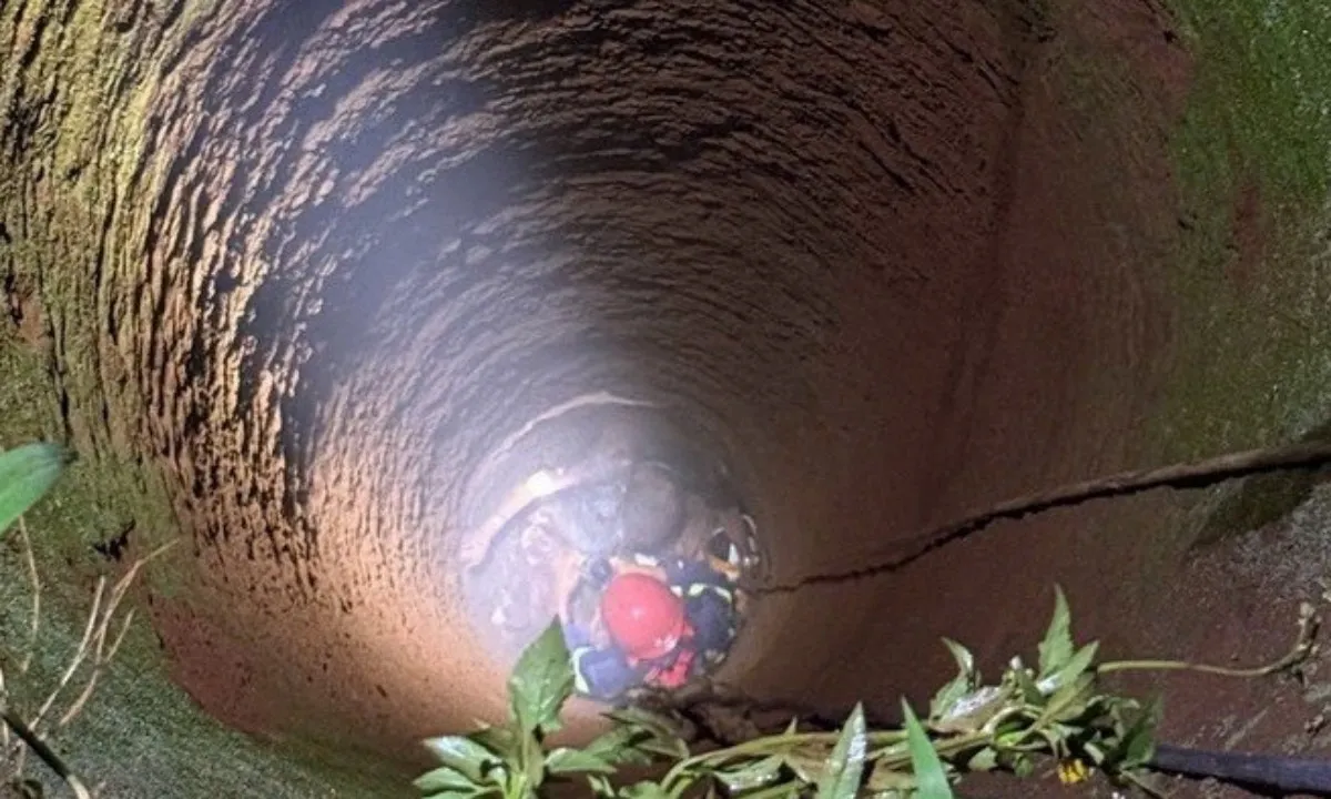 Hai cha con tử vong dưới giếng sâu