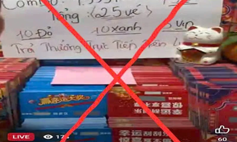 Tây Ninh cảnh báo thủ đoạn lừa đảo “xổ số cào online”