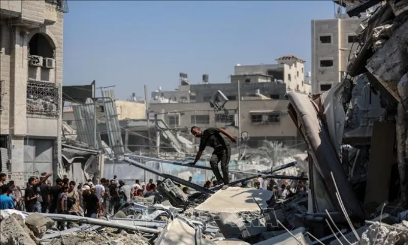 Hệ thống y tế Gaza bên bờ sụp đổ