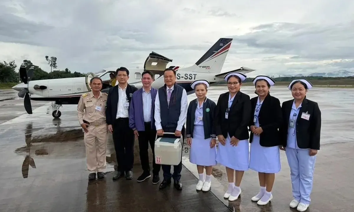 Thủ tướng Thái Lan trực tiếp lái máy bay vận chuyển tạng hiến cứu sống 7 bệnh nhân