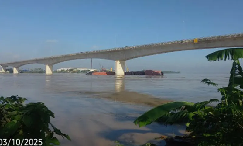 Chi cục Hàng hải và Đường thuỷ thông báo cấm các tuyến đường thuỷ nội địa trên sông Lô, sông Cầu, sông Lục Nam, sông Thương