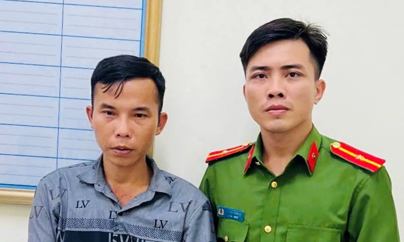 Bắt đối tượng trộm xe máy của người dân đi tránh lũ