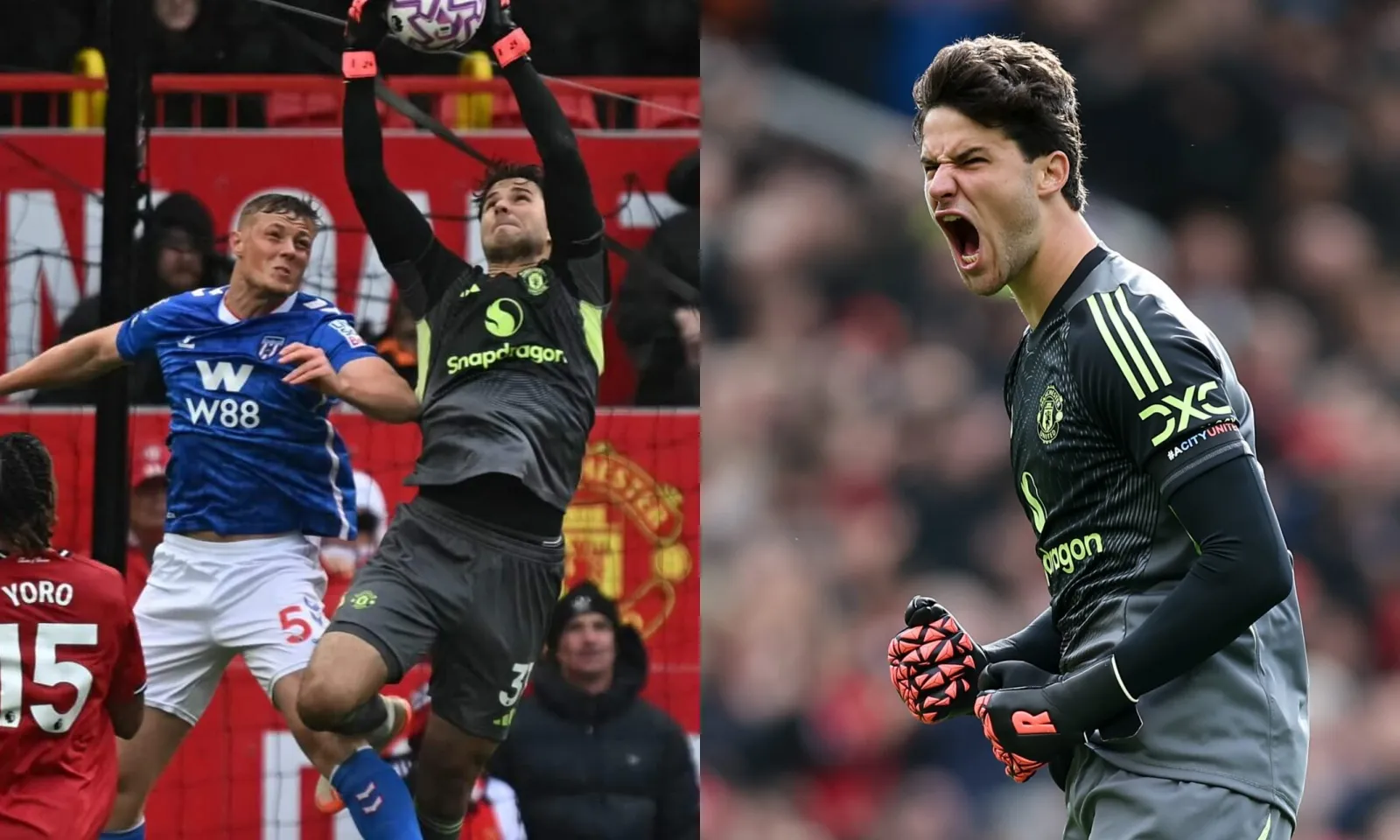 3 pha cứu thua, 11 lần ôm gọn bóng: Thủ môn tân binh MU ra mắt như mơ