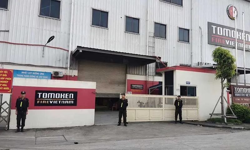 Lực lượng Công an tỉnh Phú Thọ phong tỏa hiện trường
