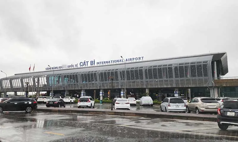 Sân bay Cát Bi là 1 trong 2 sân bay bão có khả năng ảnh hưởng trực tiếp