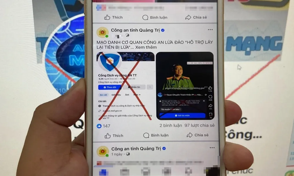 Cảnh giác chiêu trò mạo danh cơ quan công an “giúp lấy lại tiền bị lừa”