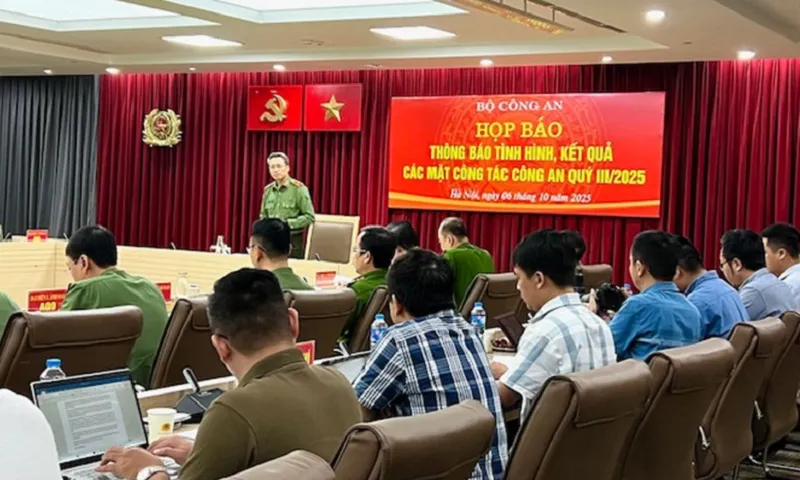 Cả nước giảm sâu 27,2% tội phạm về trật tự xã hội so với quý III năm 2024