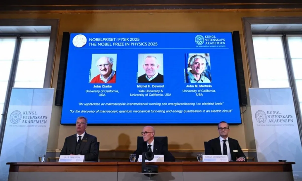 Nobel Vật lý 2025: Vinh danh mở lối cho công nghệ lượng tử thế hệ mới