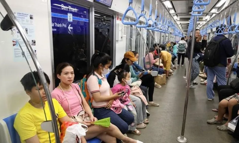 TPHCM đề xuất miễn phí metro số 1 dịp Tết 2026