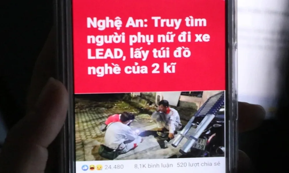 Hỗ trợ sau bão Bualoi, hai nhân viên viễn thông bị trộm túi đồ