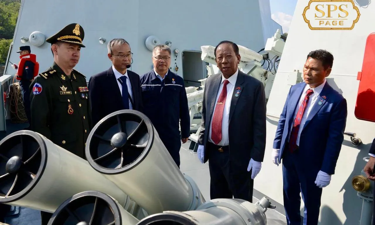 Trung Quốc sắp bàn giao hai khinh hạm viện trợ cho Campuchia