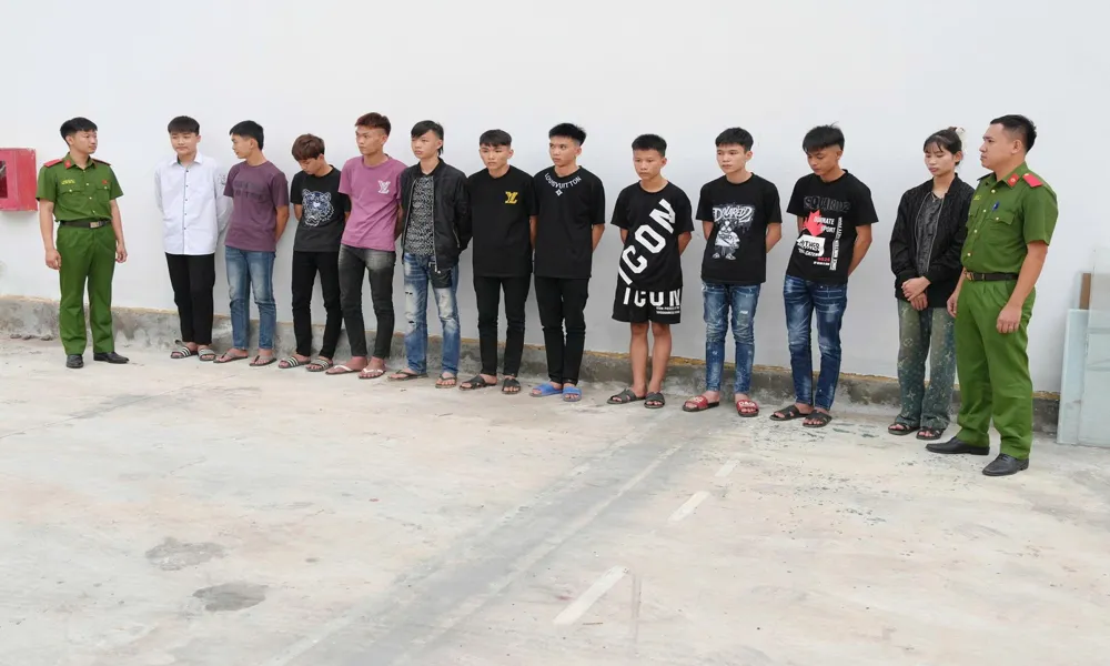 11 thanh thiếu niên bị bắt sau vụ hỗn chiến đêm Trung thu