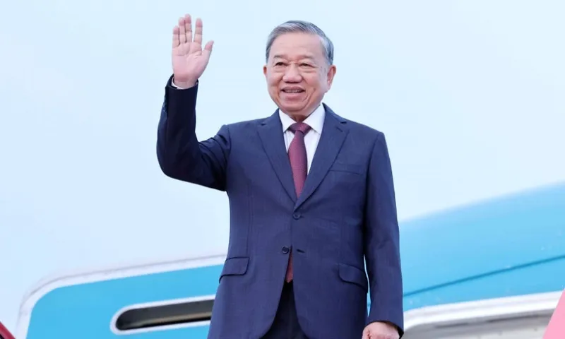 Tổng Bí thư Tô Lâm bắt đầu chuyến thăm cấp Nhà nước tới Triều Tiên