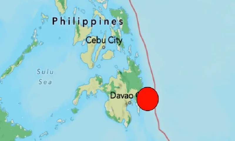 Động đất mạnh tại Philippines, từng phát cảnh báo sóng thần