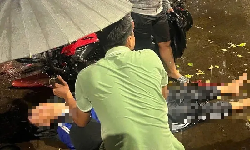 Truy tìm xe bán tải tông học sinh rồi bỏ trốn