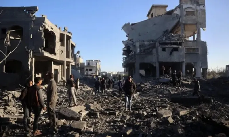 Hàng ngàn người Gaza trở về giữa cảnh tan hoang