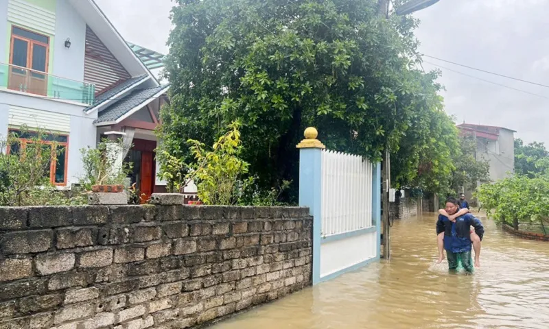 Ngập lụt Bắc Ninh: Hơn 27.000 người tham gia ứng cứu