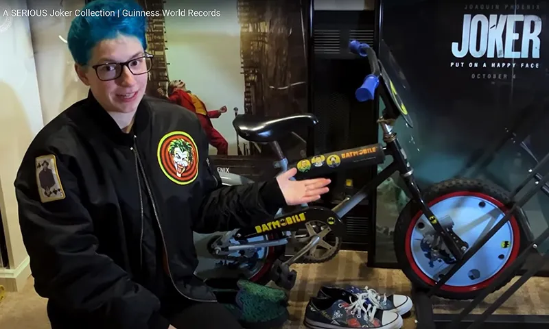 Bộ sưu tập Joker của một phụ nữ đạt Kỷ lục Guinness Thế giới