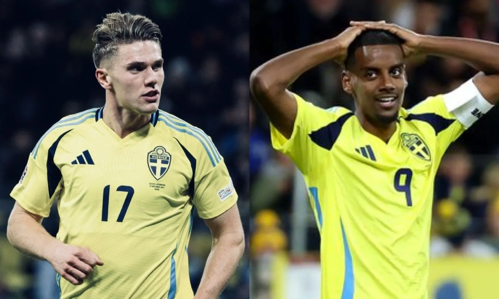 Song sát Isak - Gyokeres tàng hình, Thụy Điển chìm ở đáy bảng vòng loại World