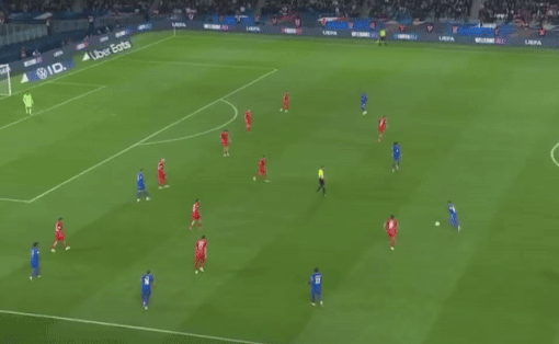Bàn thắng của Mbappe.