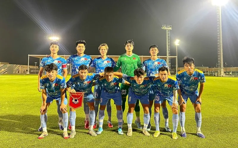 U23 Việt Nam thua 0-1 trong trận giao hữu đầu tiên trước U23 Qatar