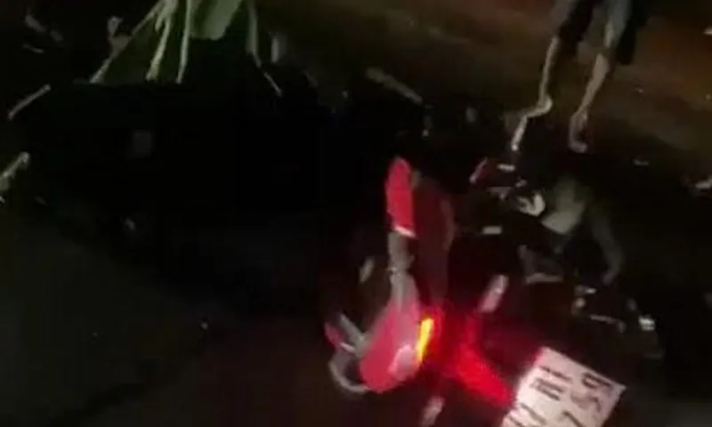 Va chạm giữa ô tô và xe máy ở Đắk Lắk, một người tử vong tại chỗ