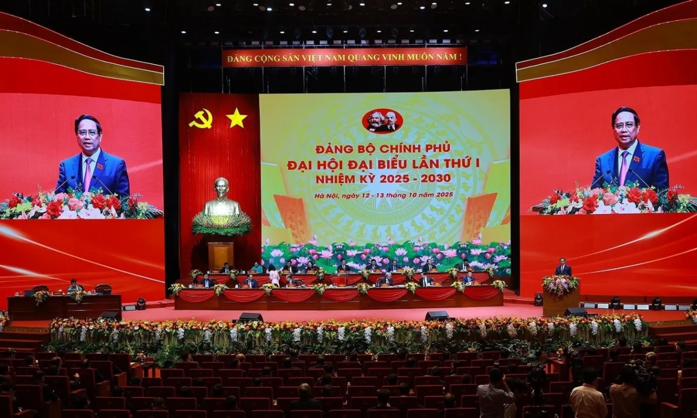 “Đoàn kết - Đột phá - Vì dân”: Đảng bộ Chính phủ tiên phong tiến vào kỷ nguyên mới