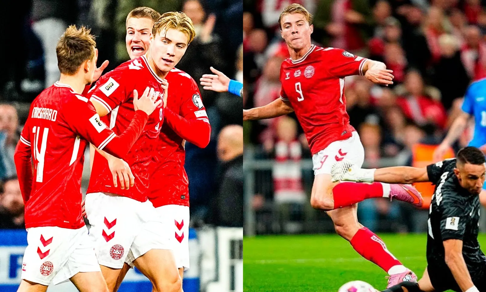 Hojlund vẩy má ngoài ghi bàn tinh tế, nghịch lý MU tiếp diễn