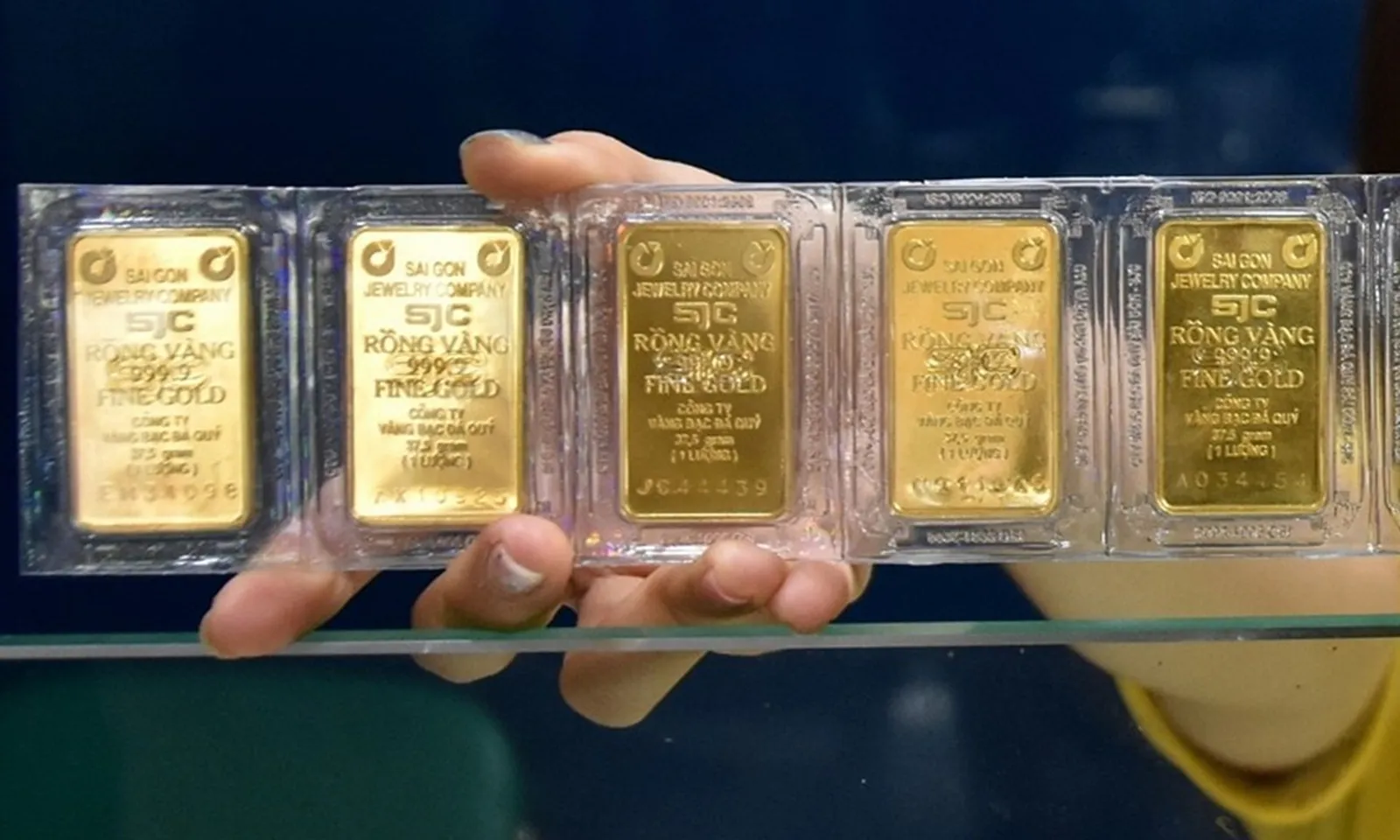 Giá vàng miếng vượt mốc 144 triệu đồng/lượng