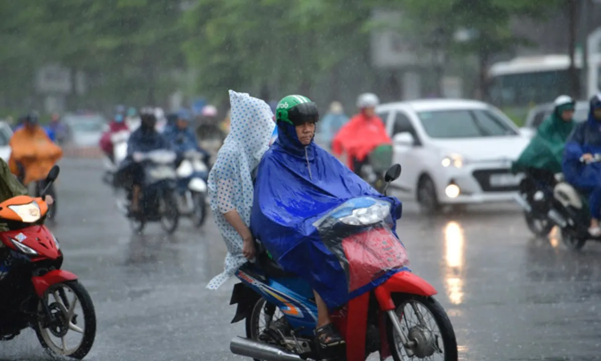 Hà Nội mưa dồn dập sáng 14/10: Nguy cơ ngập nhanh nhiều tuyến phố