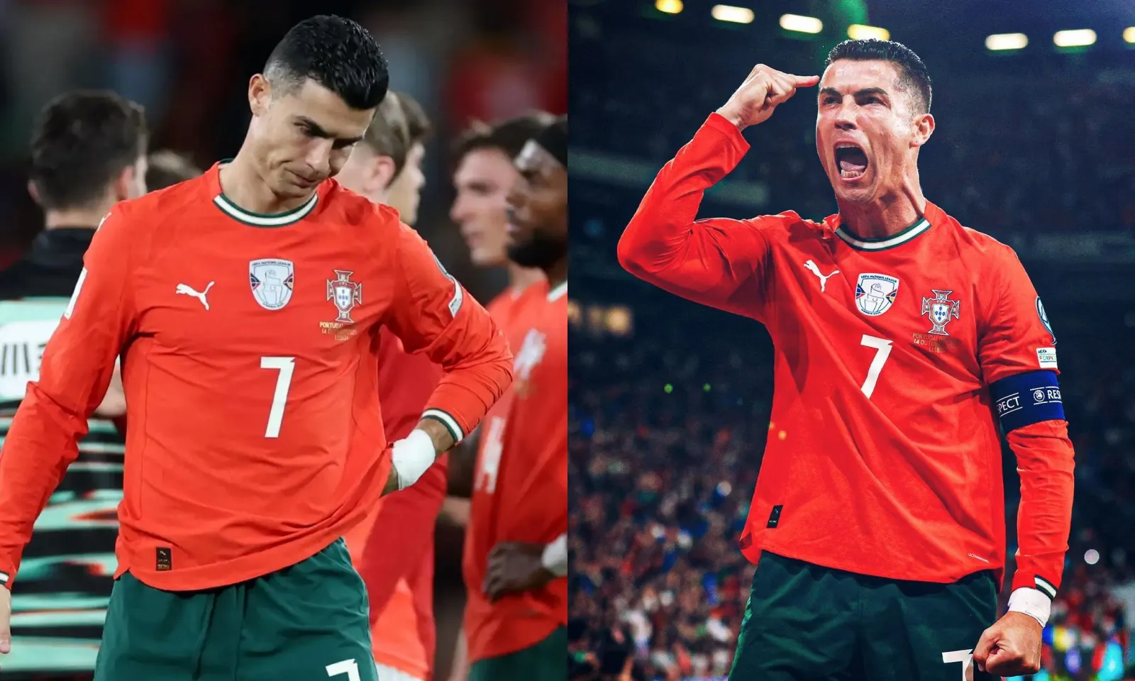 Ronaldo lập kỷ lục vô tiền khoáng hậu, tuyển Bồ Đào Nha hoà như thua