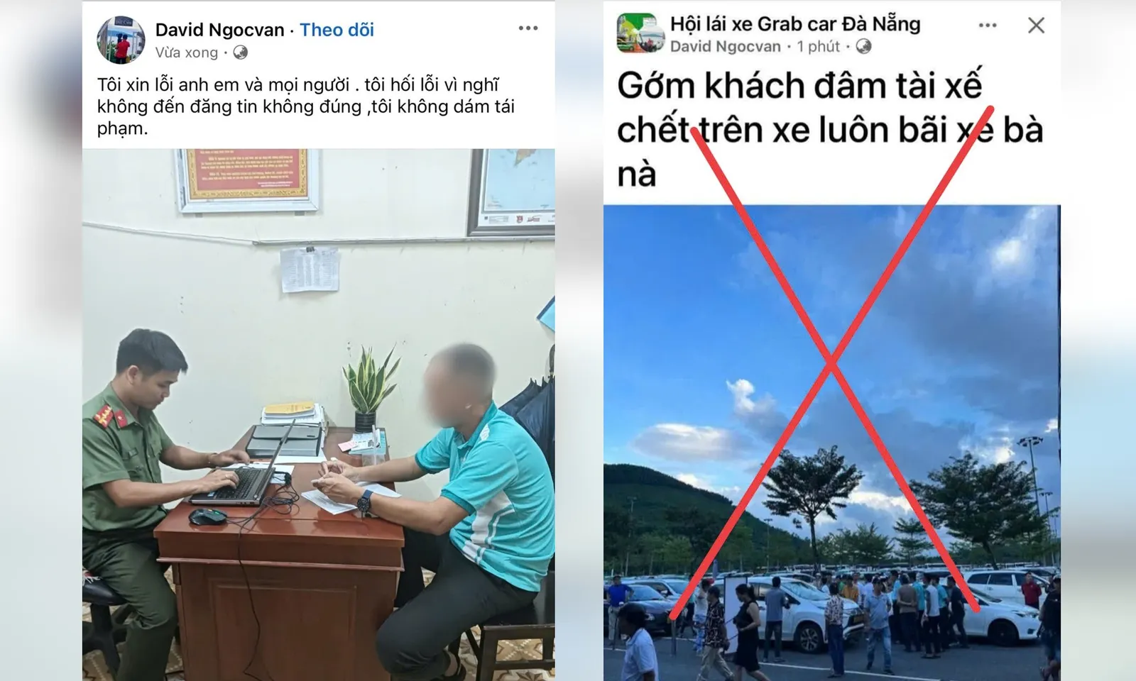 Xử lý tài xế đăng tin khách đâm tài xế chết trên xe 