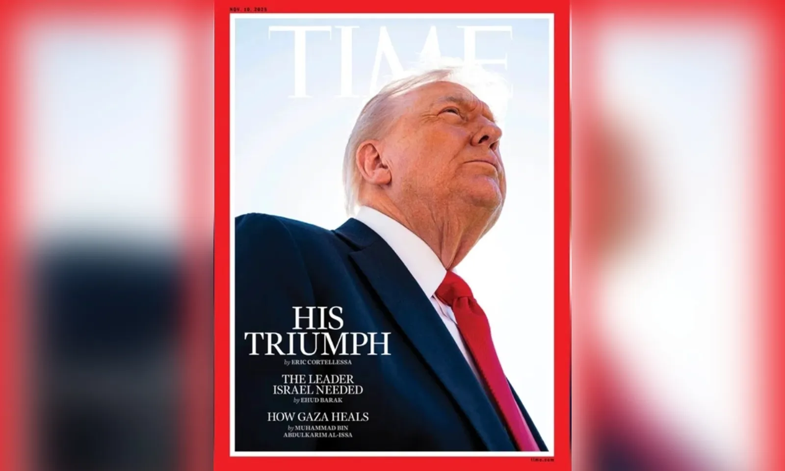 Ông Trump chỉ trích tạp chí Time vì đăng tấm ảnh kỳ lạ về ông