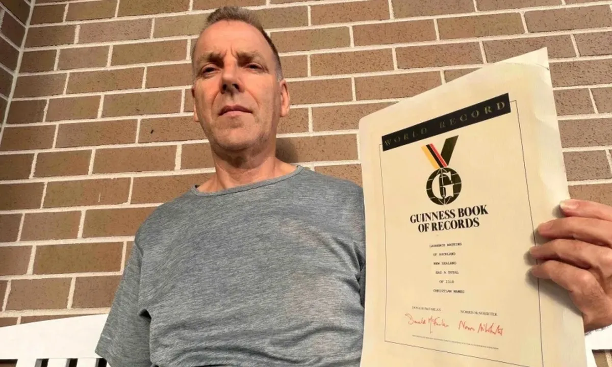 Người đàn ông có cái tên dài 6 trang: Kỷ lục Guinness kỳ lạ