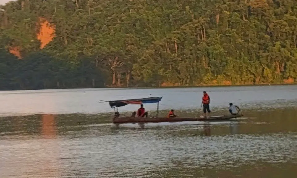 Một người đàn ông mất tích khi ăn nhậu trên nhà bè giữa lòng hồ