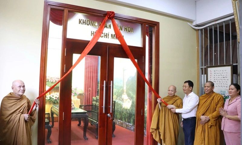 Pháp viện Minh Đăng Quang khánh thành Không gian văn hóa Hồ Chí Minh