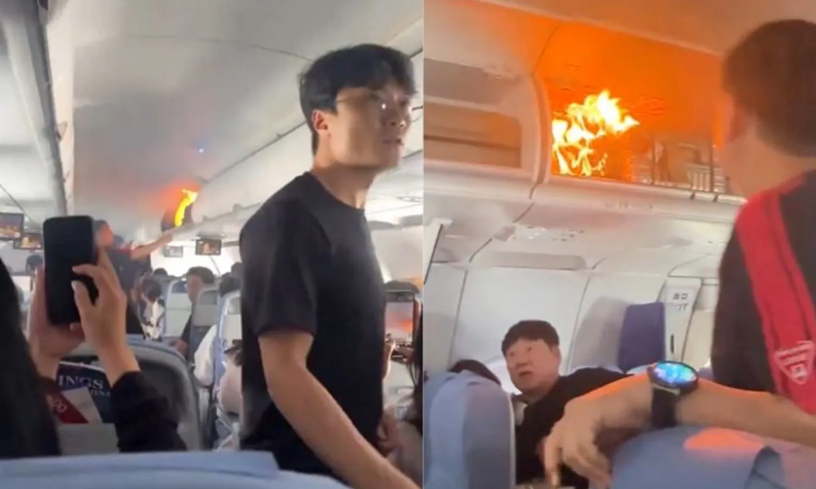 Máy bay Air China phải chuyển hướng vì cháy pin trên khoang khách