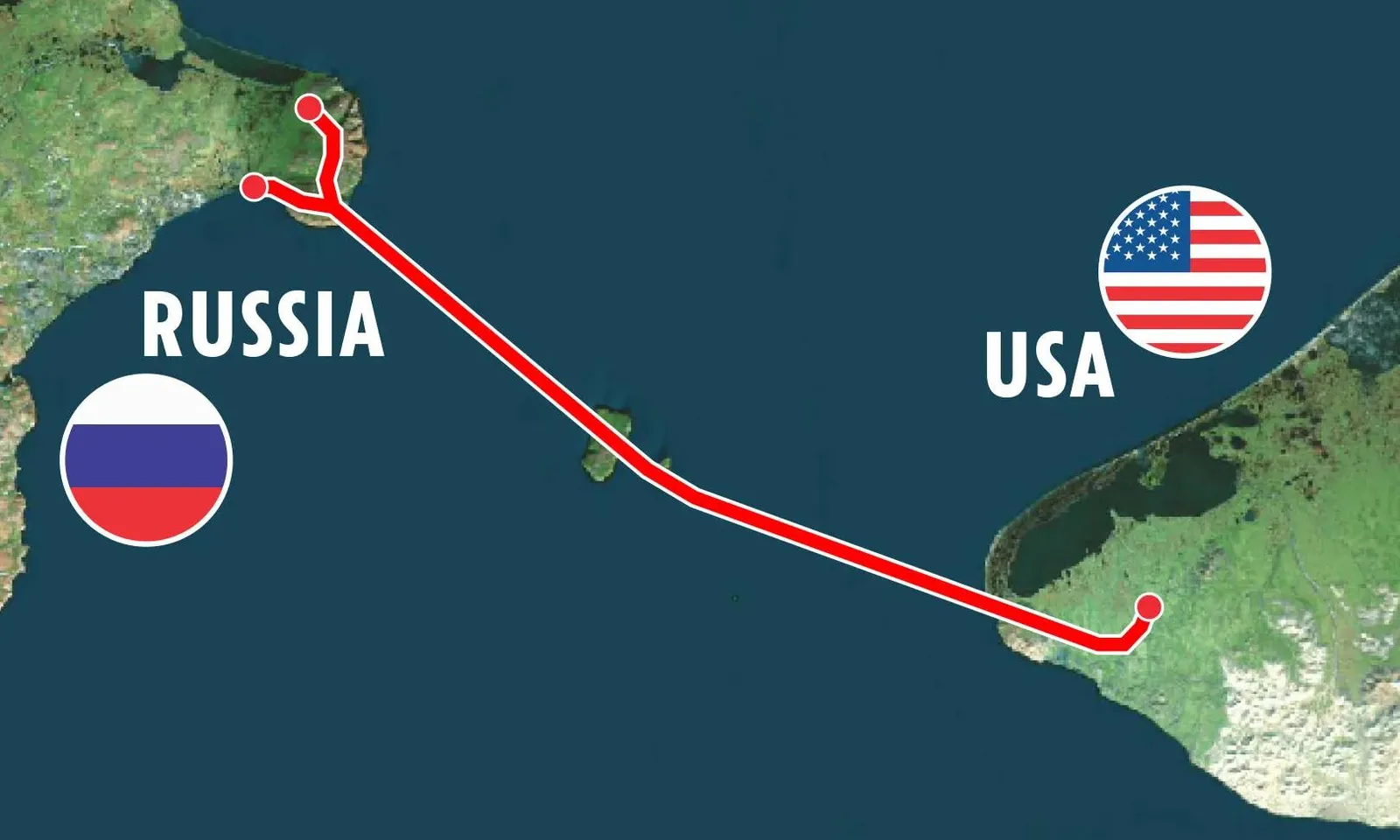 Nga đề xuất xây “đường hầm Putin-Trump” nối liền Nga và Mỹ 