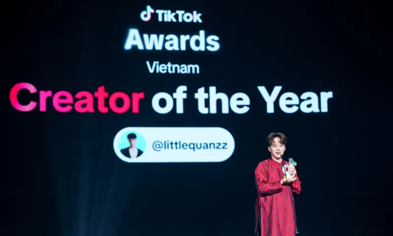 Con Cò Đây được vinh danh Nhà sáng tạo nội dung của năm tại TikTok Awards Việt Nam 2025 