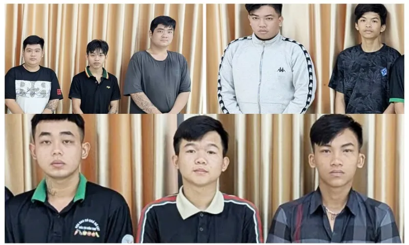 8 đối tượng giả danh công an chặn xe, chiếm đoạt tài sản