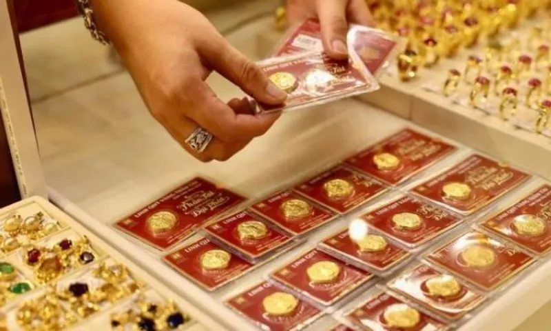 Giá vàng trong nước tiếp tục lập đỉnh 