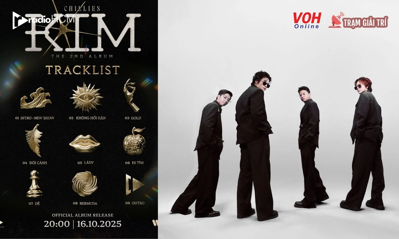 Chillies đánh dấu bước chuyển mình trong hành trình âm nhạc sau 8 năm với KIM 