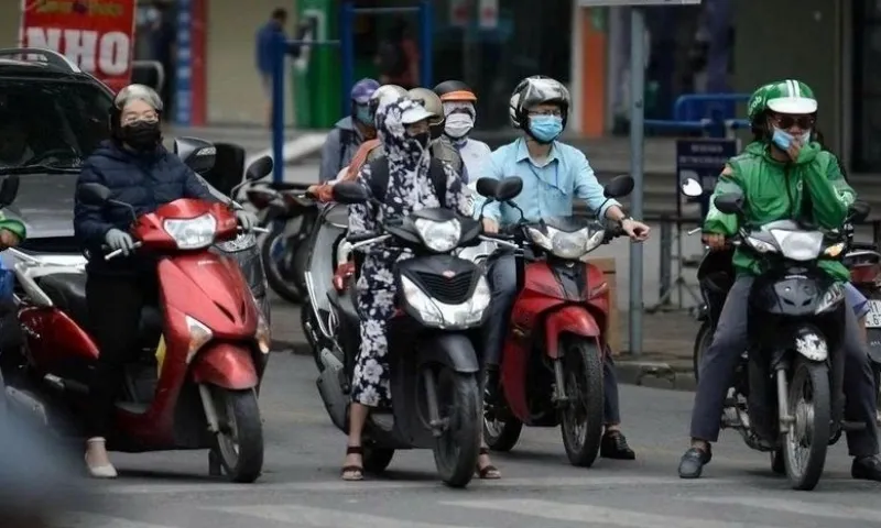 Không khí lạnh tăng cường mạnh 