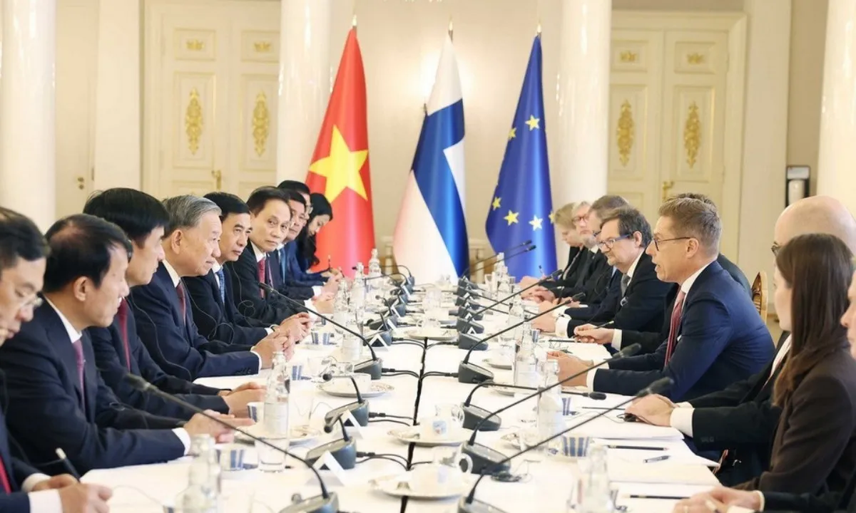 Tuyên bố chung thiết lập quan hệ Đối tác Chiến lược Việt Nam-Phần Lan