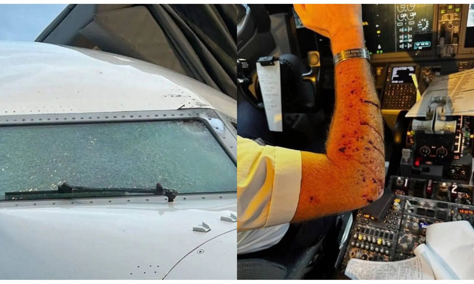 Máy bay Mỹ nghi bị “mảnh vỡ vũ trụ” đâm trúng ở độ cao 11.000m